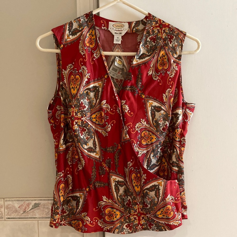 Women’s Talbots Petit Pure Silk Blouse - BRAND NEW